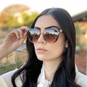 safine com br oculos de sol gatinho marrom com transparente paty 1