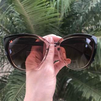 safine com br oculos de sol gatinho marrom com transparente paty 3