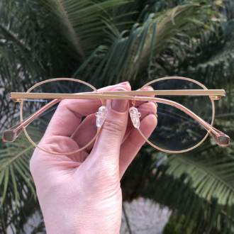 saline.com.br oculos de grau redondo dourado com marsala raissa 4