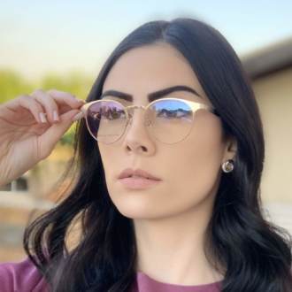 saline.com.br oculos de grau redondo dourado janine 4