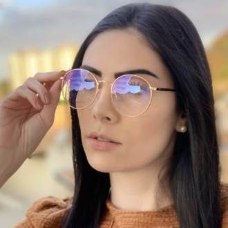 saline.com.br oculos de grau redondo dourado raissa 2