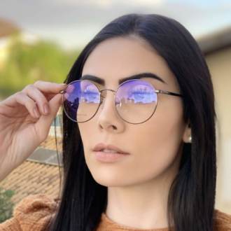 saline.com.br oculos de grau redondo grafite raissa 3