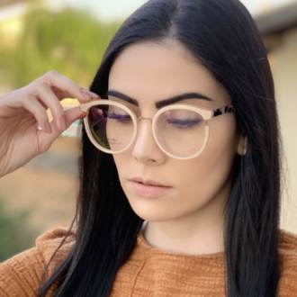 saline.com.br oculos de grau redondo nude com tartaruga eva 2 0 2