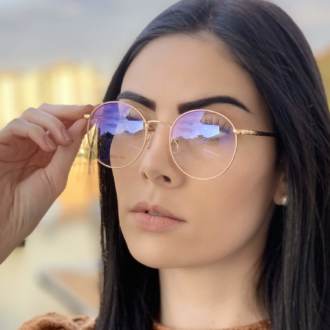 saline.com.br oculos de grau redondo nude raissa 4