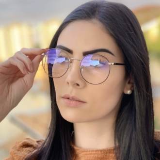 saline.com.br oculos de grau redondo preto com prata raissa 4