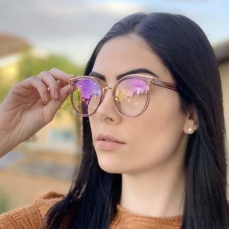 saline.com.br oculos de grau redondo rose eva 2 0