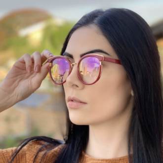 saline.com.br oculos de grau redondo vermelho eva 2 0 2