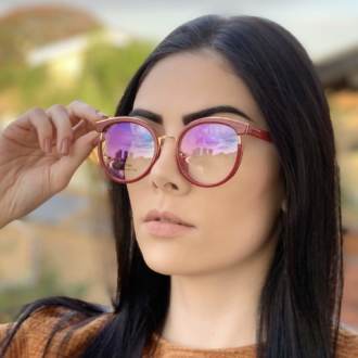 saline.com.br oculos de grau redondo vermelho eva 2 0 3