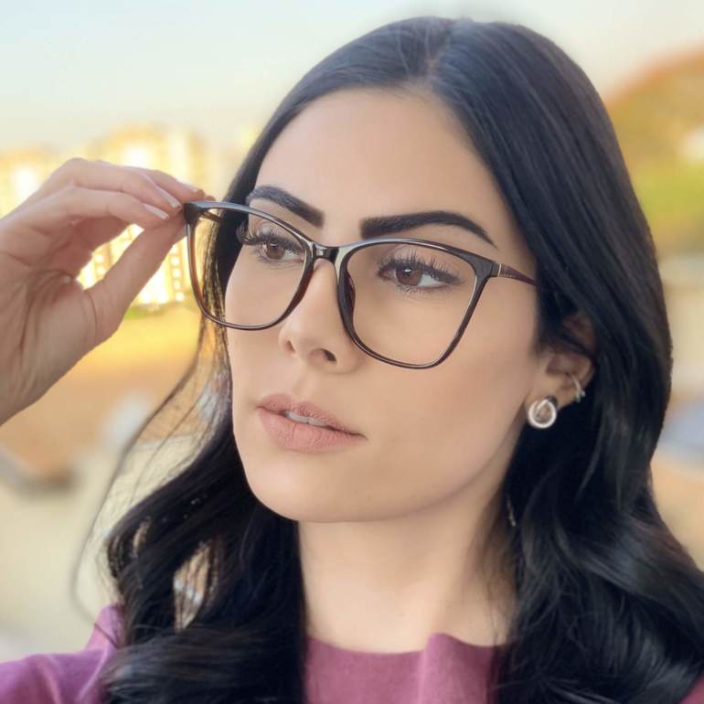 saline.com.br oculos de grau retangular marrom nany 1