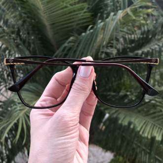 saline.com.br oculos de grau retangular marrom nany 3
