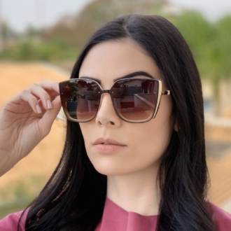 saline.com.br oculos de sol quadrado marrom com nude anita 1