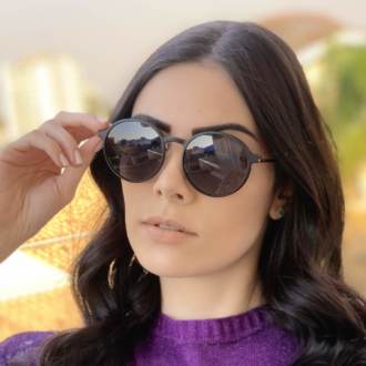 safine com br oculos 2 em 1 redondo preto fosco com dourado lolo 1