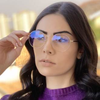 safine com br oculos 2 em 1 redondo preto fosco com dourado lolo 2