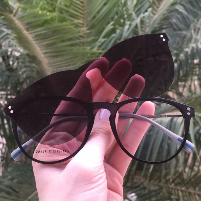 safine com br oculos 2 em 1 redondo preto fosco rafa 7