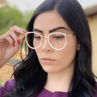 safine com br oculos de grau gatinho branco cecilia
