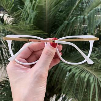 safine com br oculos de grau gatinho branco fran 4