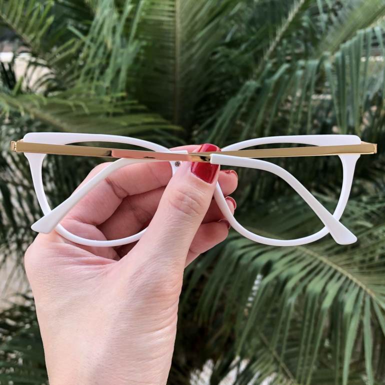safine com br oculos de grau gatinho branco fran 4