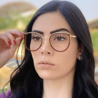 safine com br oculos de grau gatinho marrom cecilia 3