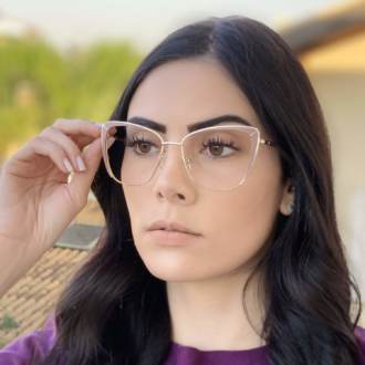 safine com br oculos de grau gatinho nude cami 1