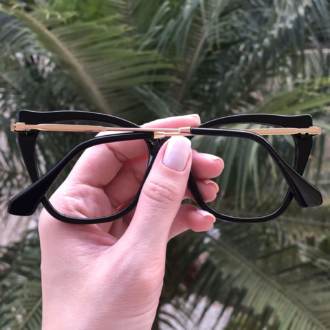 safine com br oculos de grau gatinho preto bela 1