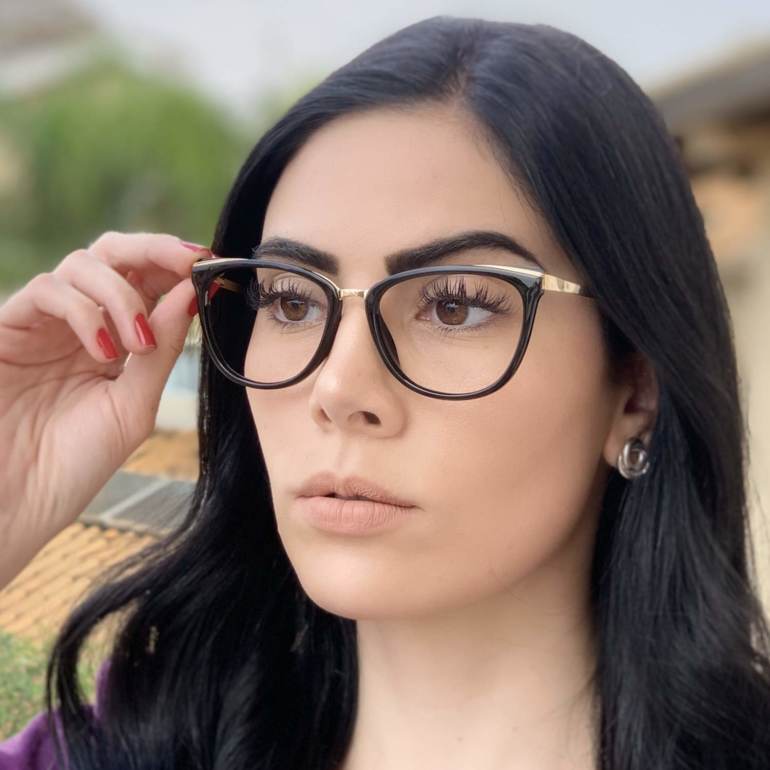safine com br oculos de grau gatinho preto fran 3