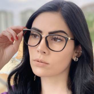 safine com br oculos de grau gatinho preto fran 4