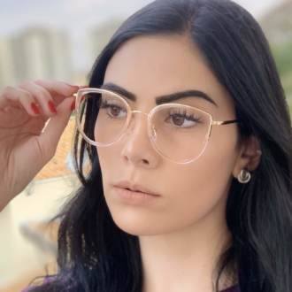 safine com br oculos de grau gatinho rose cecilia 1