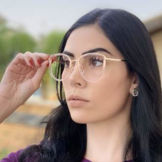 safine com br oculos de grau gatinho rose cecilia