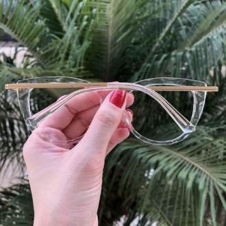 safine com br oculos de grau gatinho transparente fabi 2 0 4