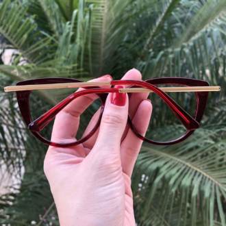 safine com br oculos de grau gatinho vermelho fabi 2 0 1