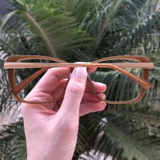 safine com br oculos de grau quadrado caramelo sue 1