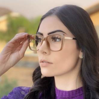 safine com br oculos de grau quadrado caramelo sue 2
