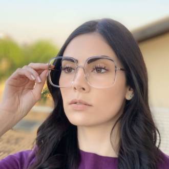safine com br oculos de grau quadrado cinza may 3
