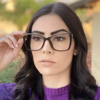 safine com br oculos de grau quadrado preto sue 4