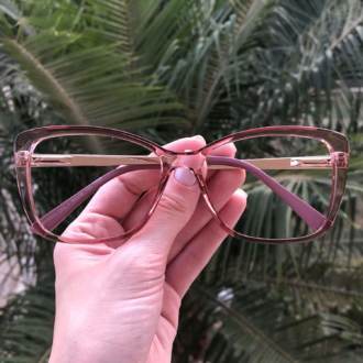 safine com br oculos de grau quadrado rosa sue