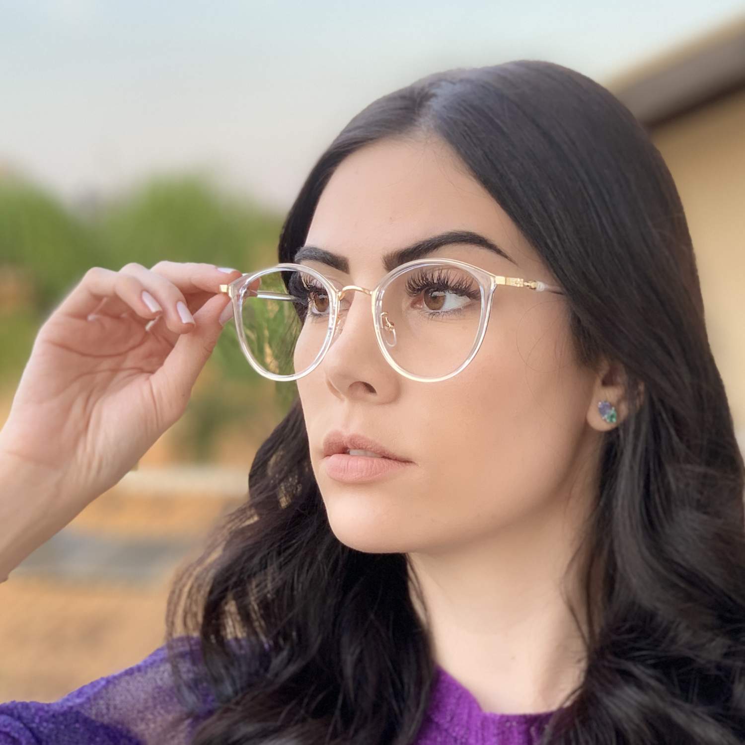 safine com br oculos de grau redondo azul transparente bru 1 safine com br oculos de grau redondo azul transparente bru 1