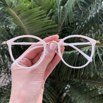 safine com br oculos de grau redondo branco bru 3