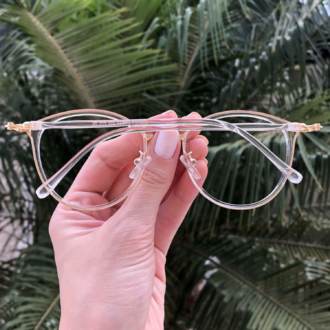 safine com br oculos de grau redondo transparente bru 1