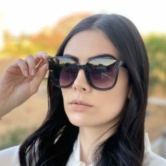 safine com br oculos de sol gatinho preto com lente coloria marina 1