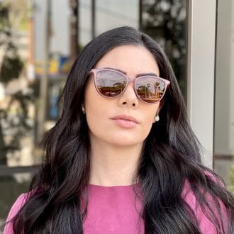 oculos 2 em 1 gatinho rosa