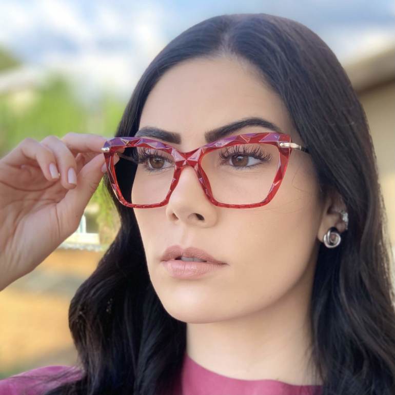 safine com br oculos de grau analice vermelho 3