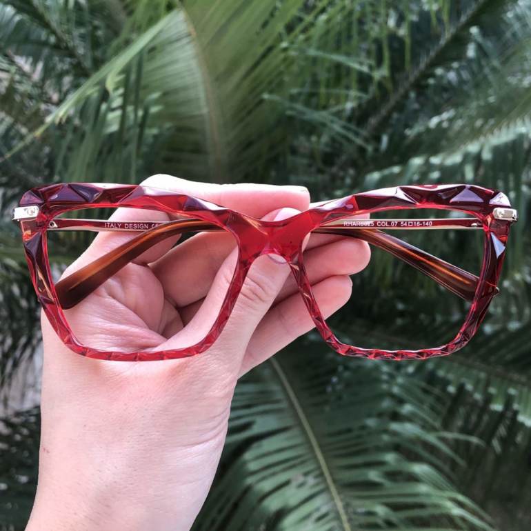 safine com br oculos de grau analice vermelho