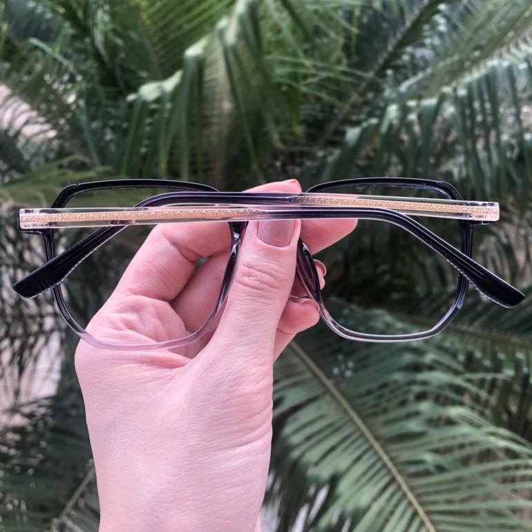 safine com br oculos de grau quadrado azul mage 4