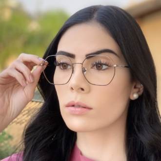 safine com br oculos de grau quadrado cinza carol 1