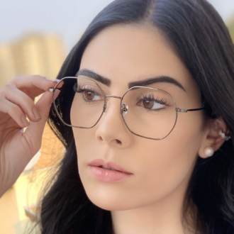 safine com br oculos de grau quadrado cinza carol 2