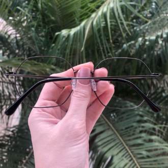 safine com br oculos de grau quadrado cinza carol 4