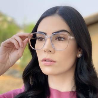 safine com br oculos de grau quadrado colorido mage 3
