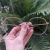 safine com br oculos de grau quadrado dourado carol 3