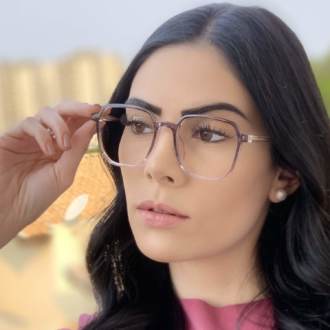 safine com br oculos de grau quadrado lilas mage 2