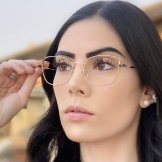 safine com br oculos de grau quadrado preto com vinho lea 2